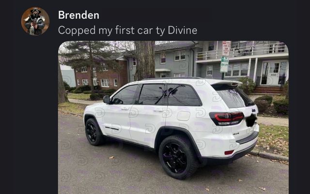 Divine member bought their first car