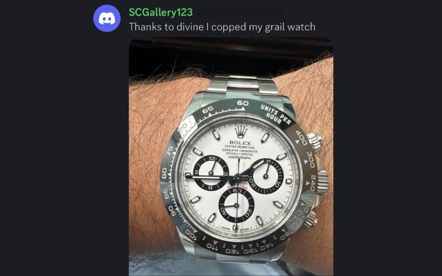 Divine member bought their grail Rolex Daytona